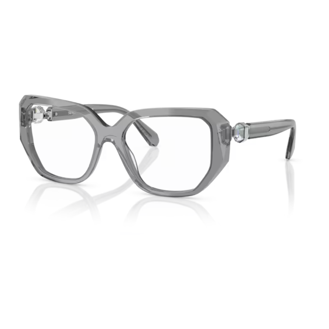 SWAROVSKI SUNGLASSES TRANSPARENT GREY