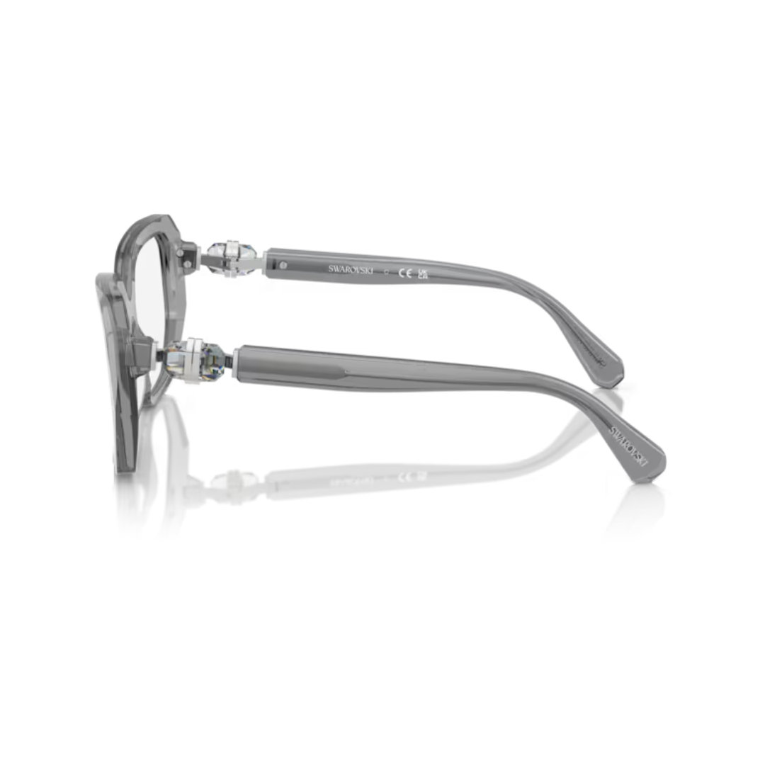 SWAROVSKI SUNGLASSES TRANSPARENT GREY