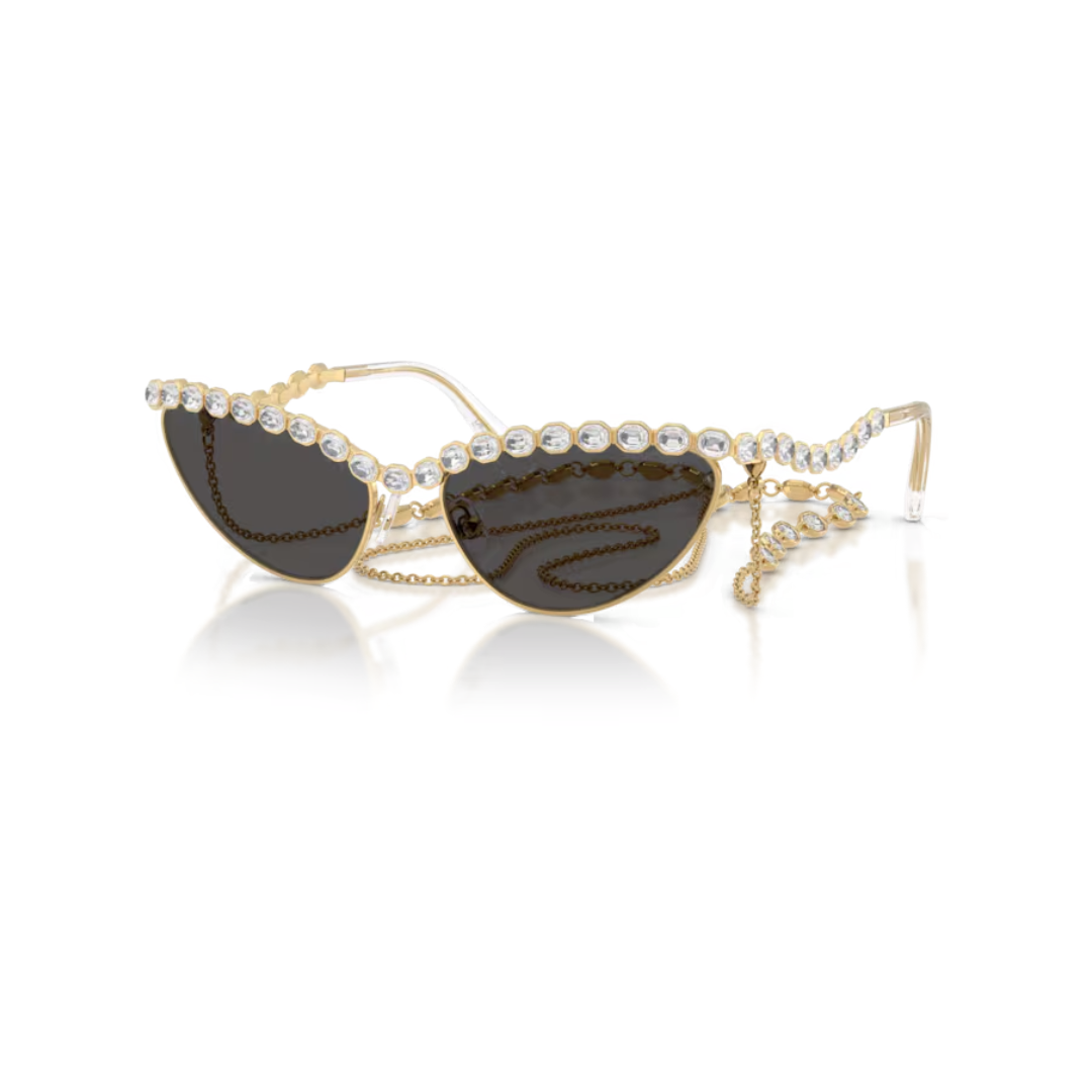 SWAROVSKI SUNGLASSES GOLD