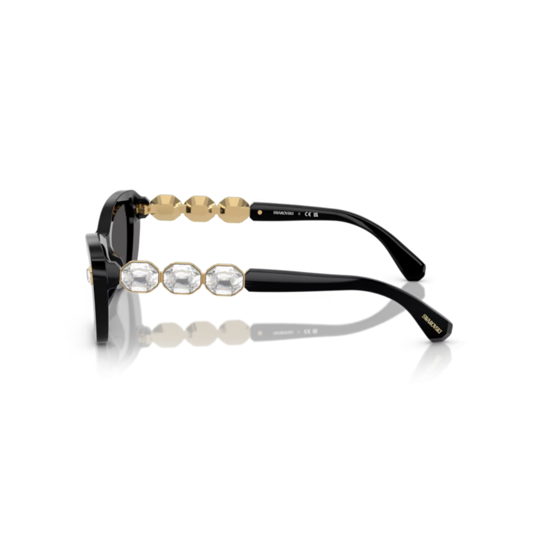 SWAROVSKI SUNGLASSES BUTTERFLY SHAPE BLACK