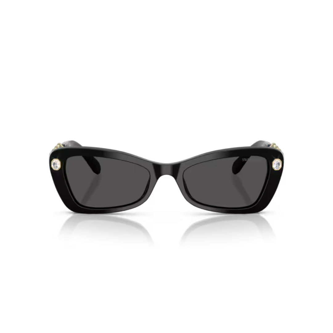 SWAROVSKI SUNGLASSES BUTTERFLY SHAPE BLACK