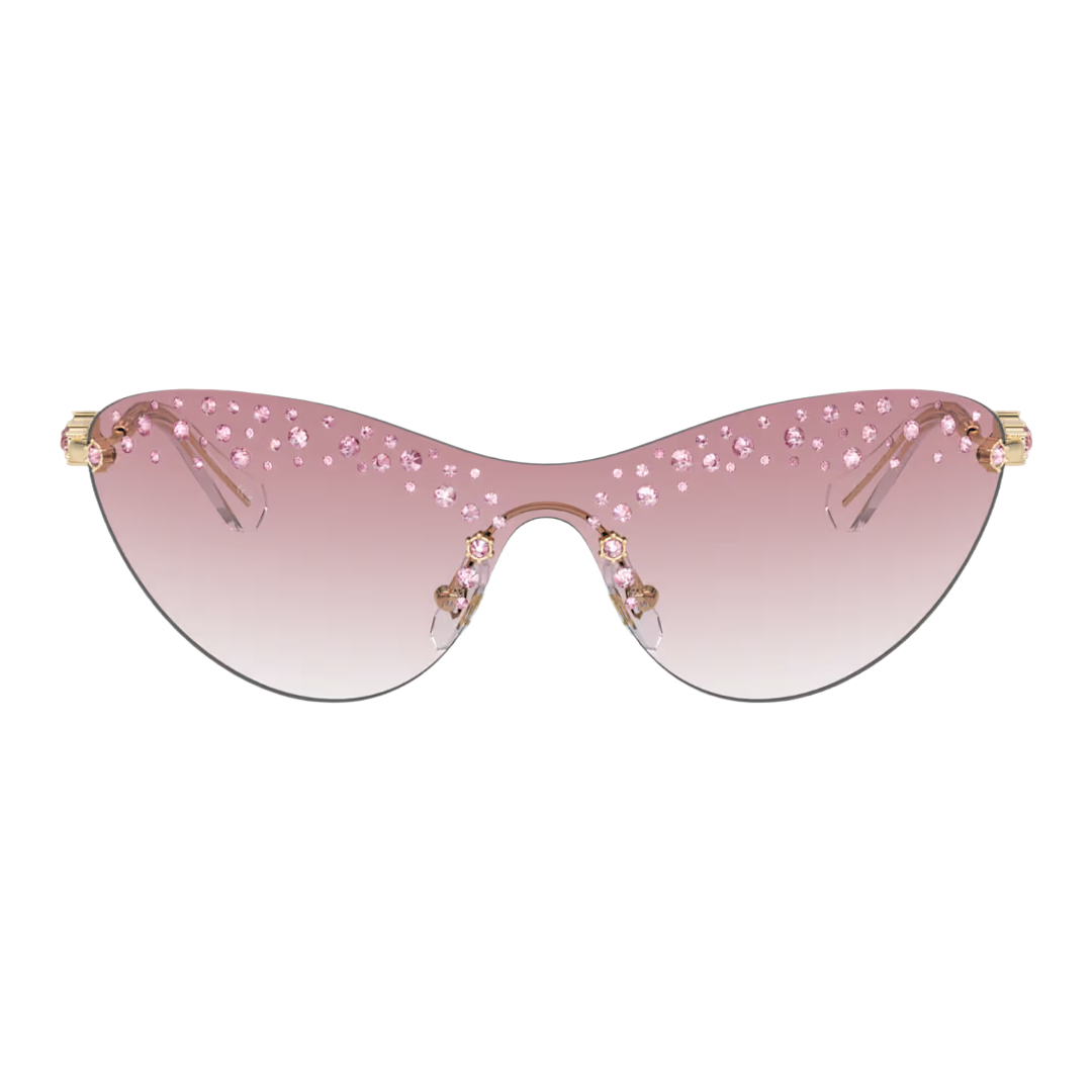 SWAROVSKI SUNGLASSES MASK PINK