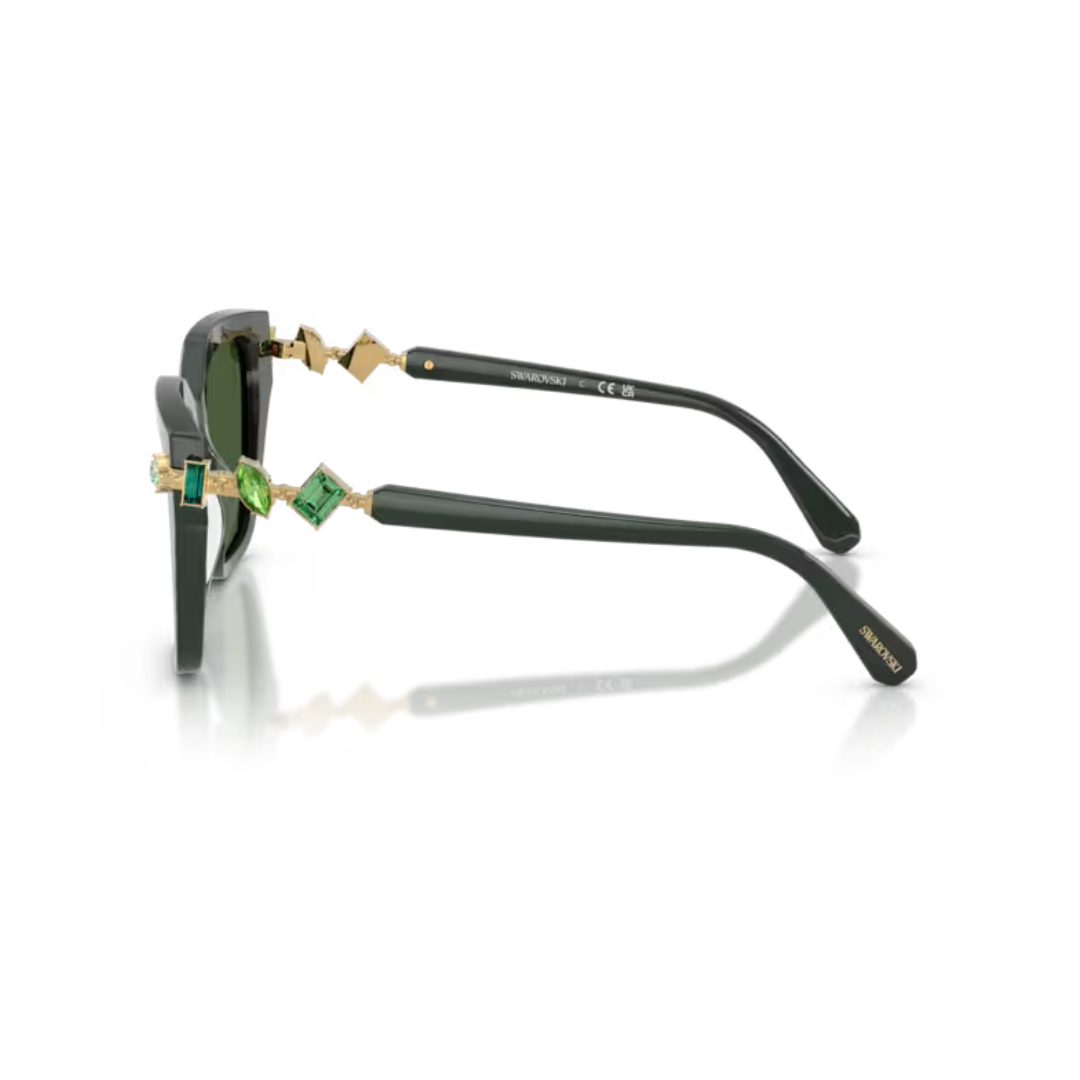 SWAROVSKI SUNGLASSES GREEN