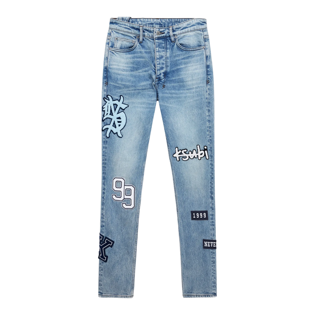 CHITCH STRIKER PATCHED JEANS