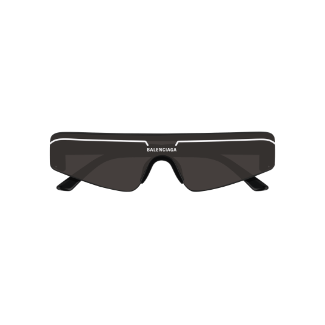 BALENCIAGA BB0003S SUNGLASSES BLACK