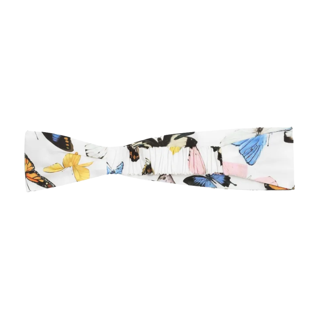 BUTTERFLY PRINTED HEADBAND