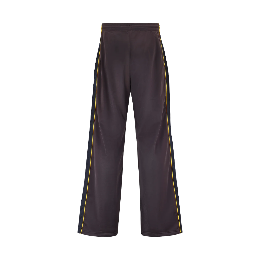 WIDE LEG TRACKPANT IN BROWN