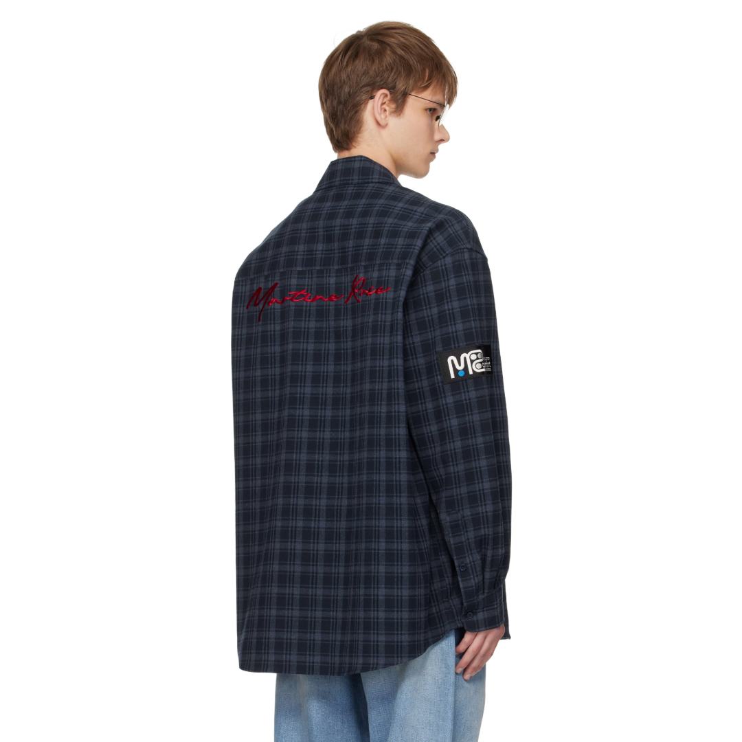 WALLET SHIRT IN NAVY