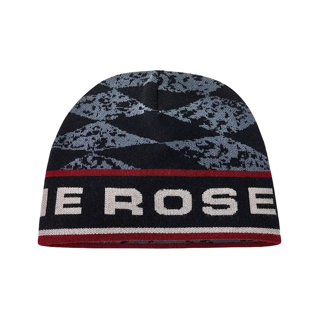 REVERSIBLE BEANIE GRAY/RED