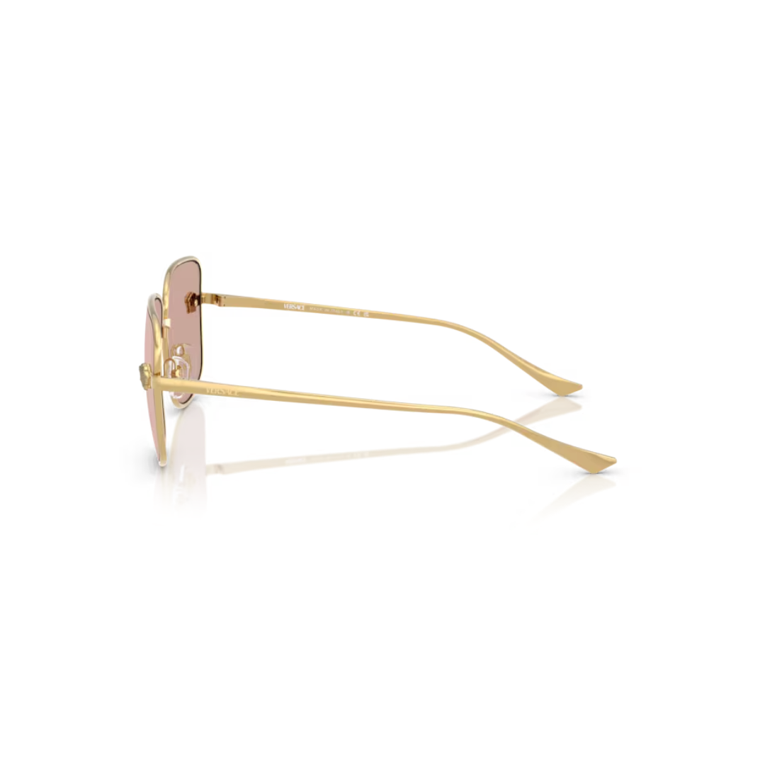 VERSACE VE2282 GOLD/ROSE SUNGLASSES