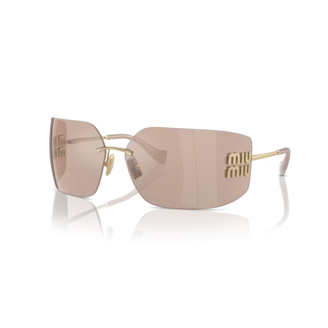 MIU MIU MU54YS SUNGLASSES PINK/GOLD