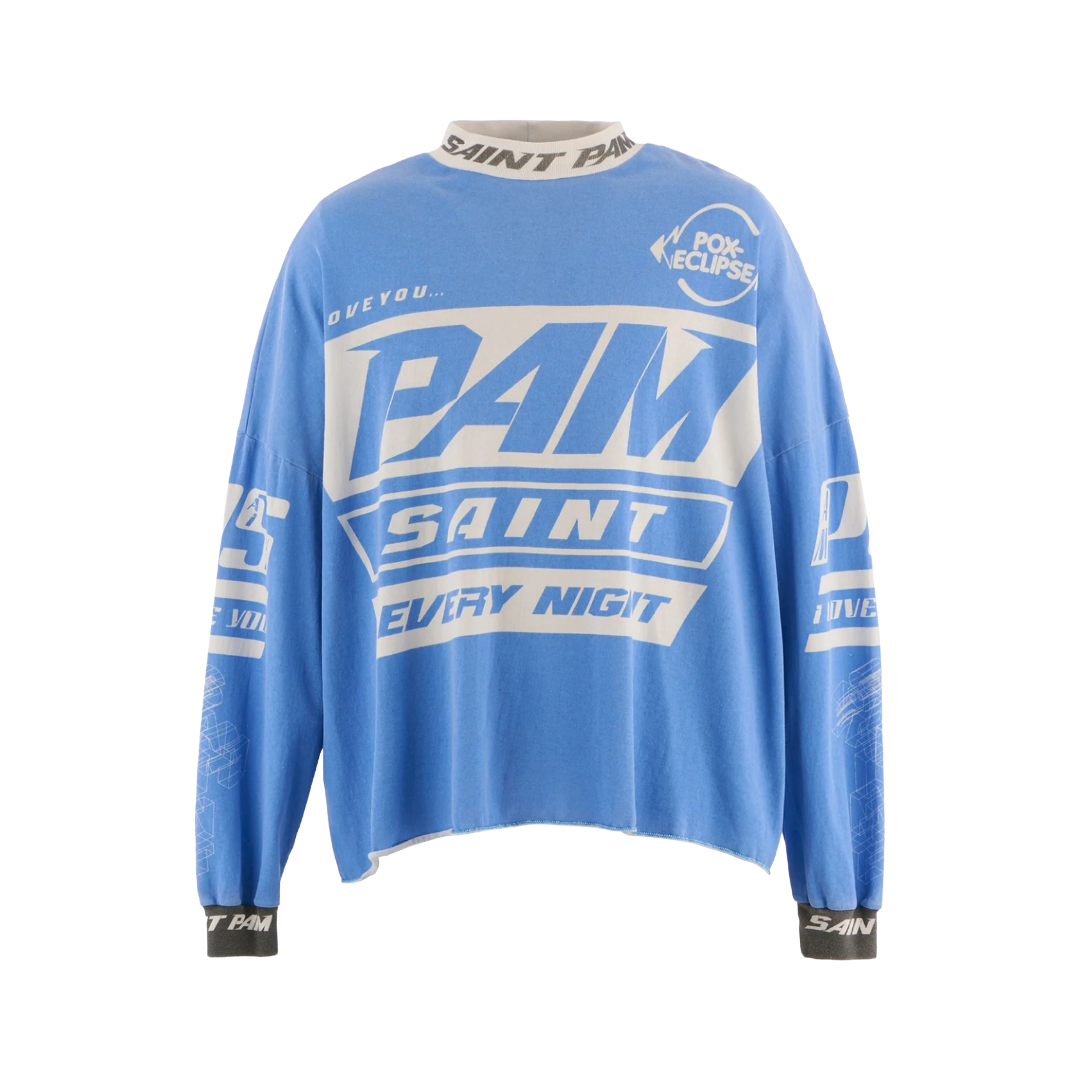 PAM_LS TEE/SAINT PAM / BLU