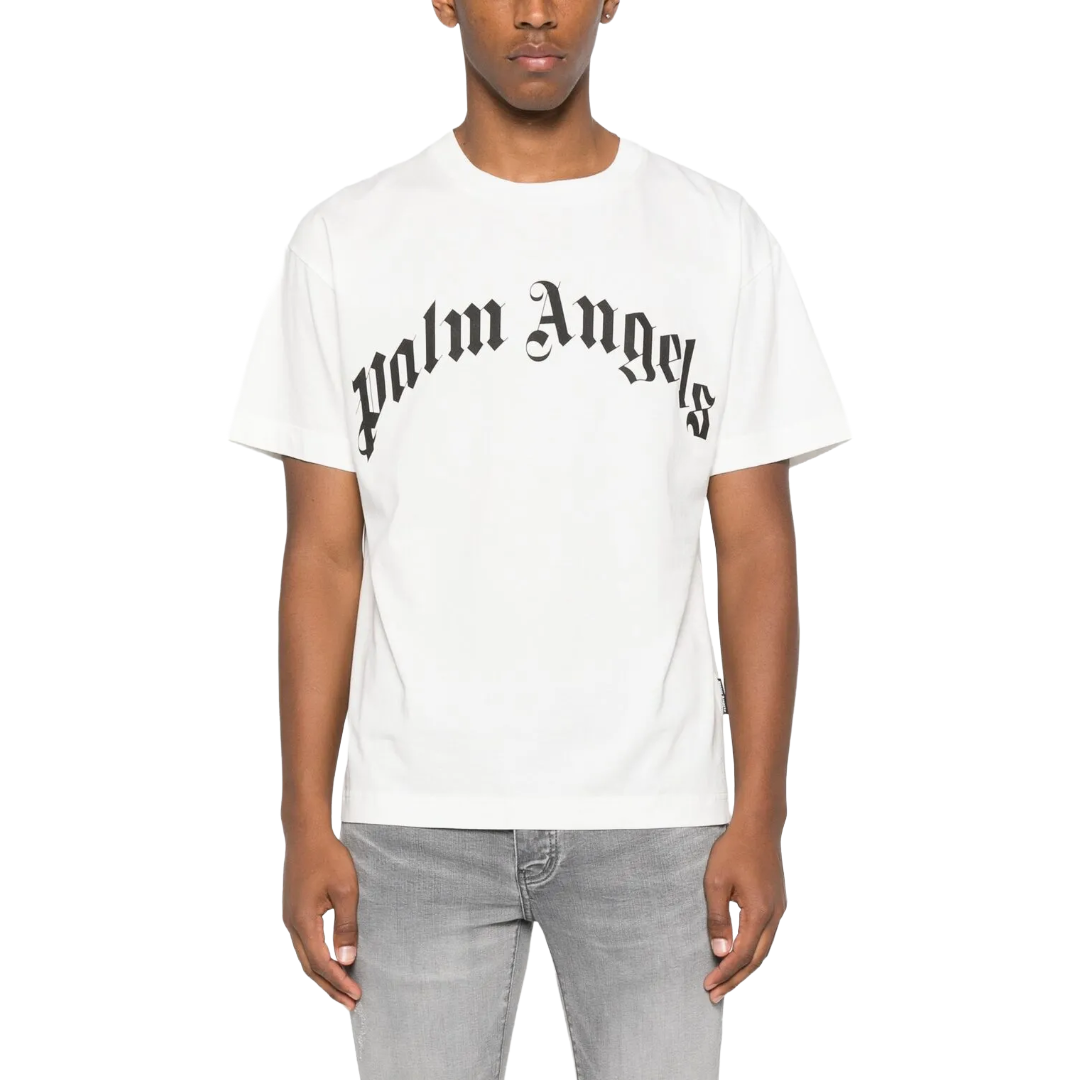 CURVED LOGO T-SHIRT OFF WHITE