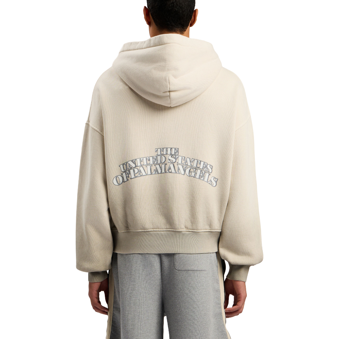 DOLLAR ZIPPED LOOSE HOODIE