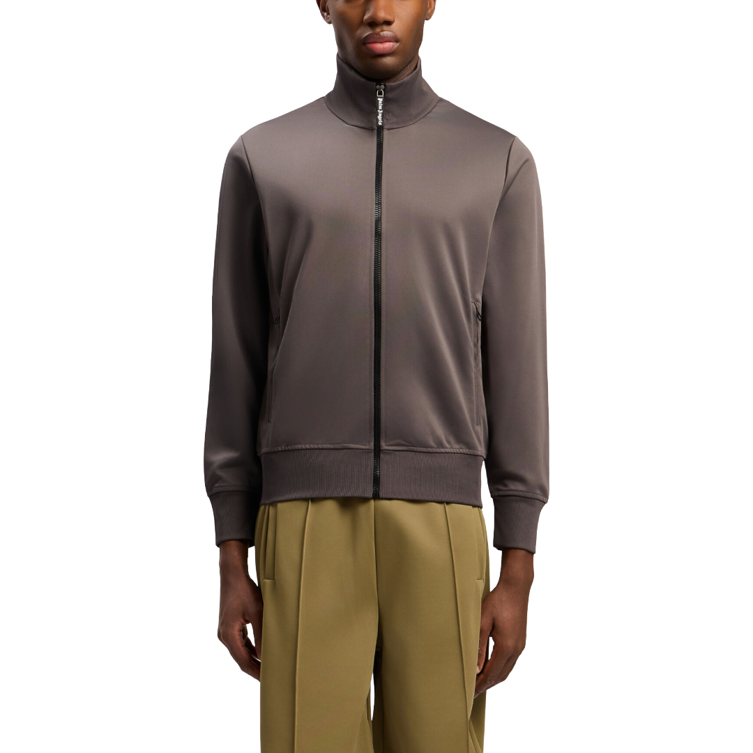 BACK CURVED LOGO TRACK JACKET