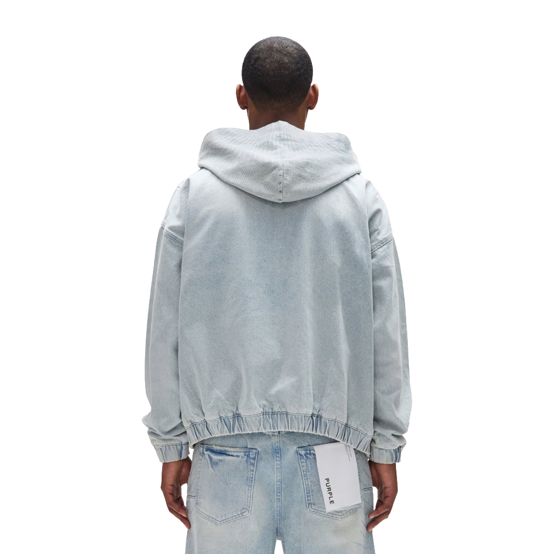 RADIAL HOTFIX ZIP UP HOODIE