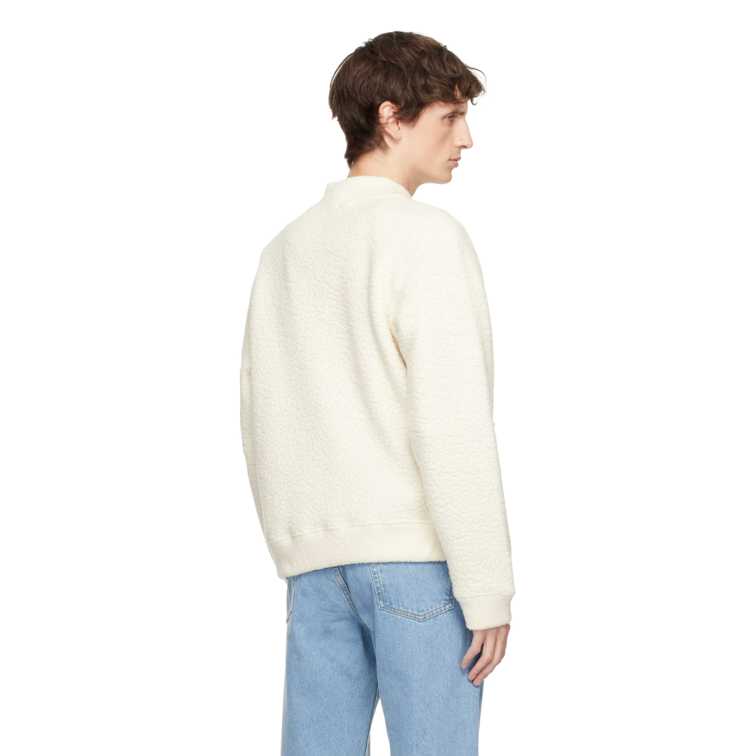 OFF-WHITE CASHMERE CREWNECK