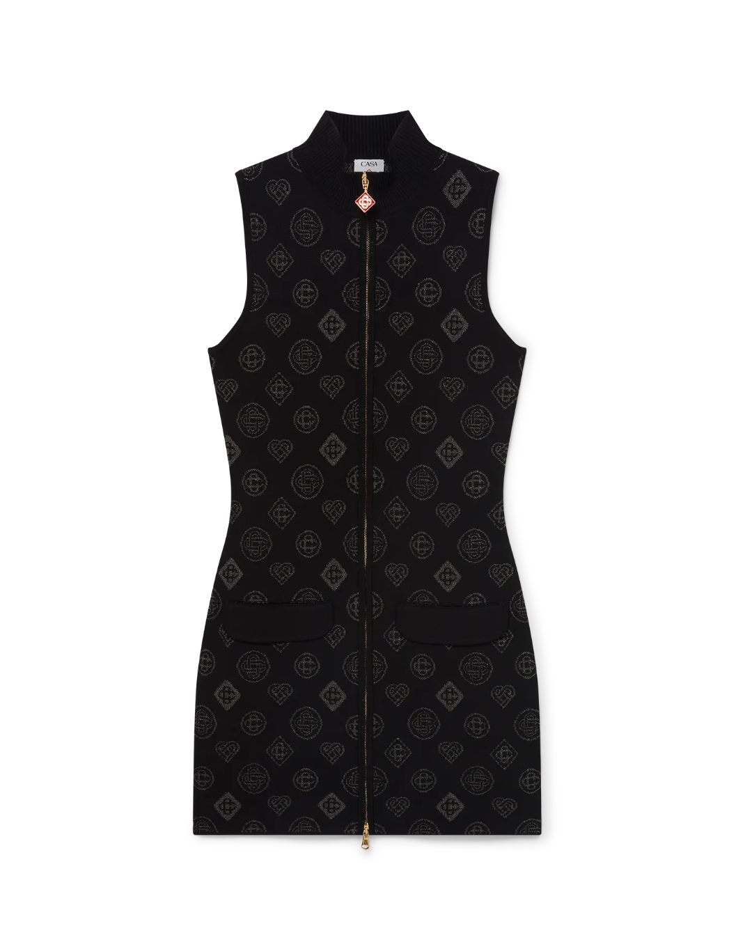 MONOGRAM JACQUARD DRESS