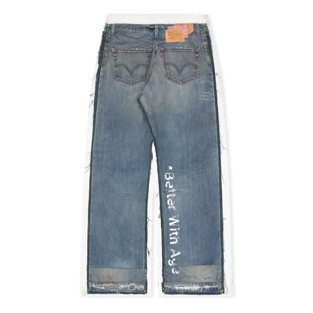 FRANKLIN DENIM SWEATPANTS