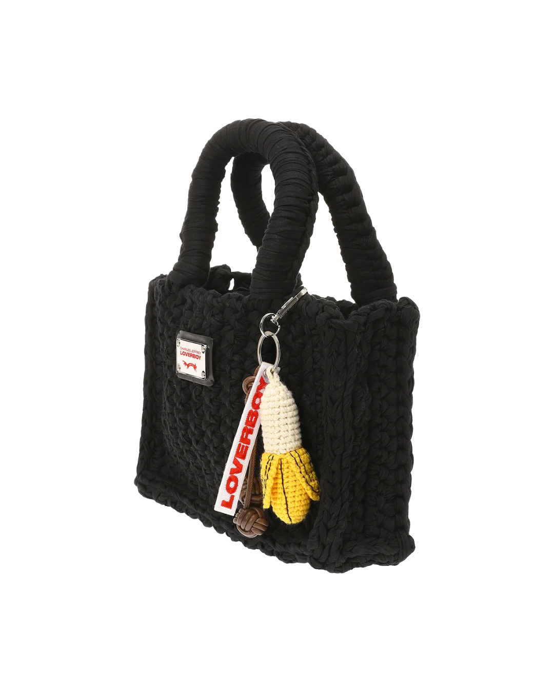 BUCKET BAG WITH BANANA CHARM