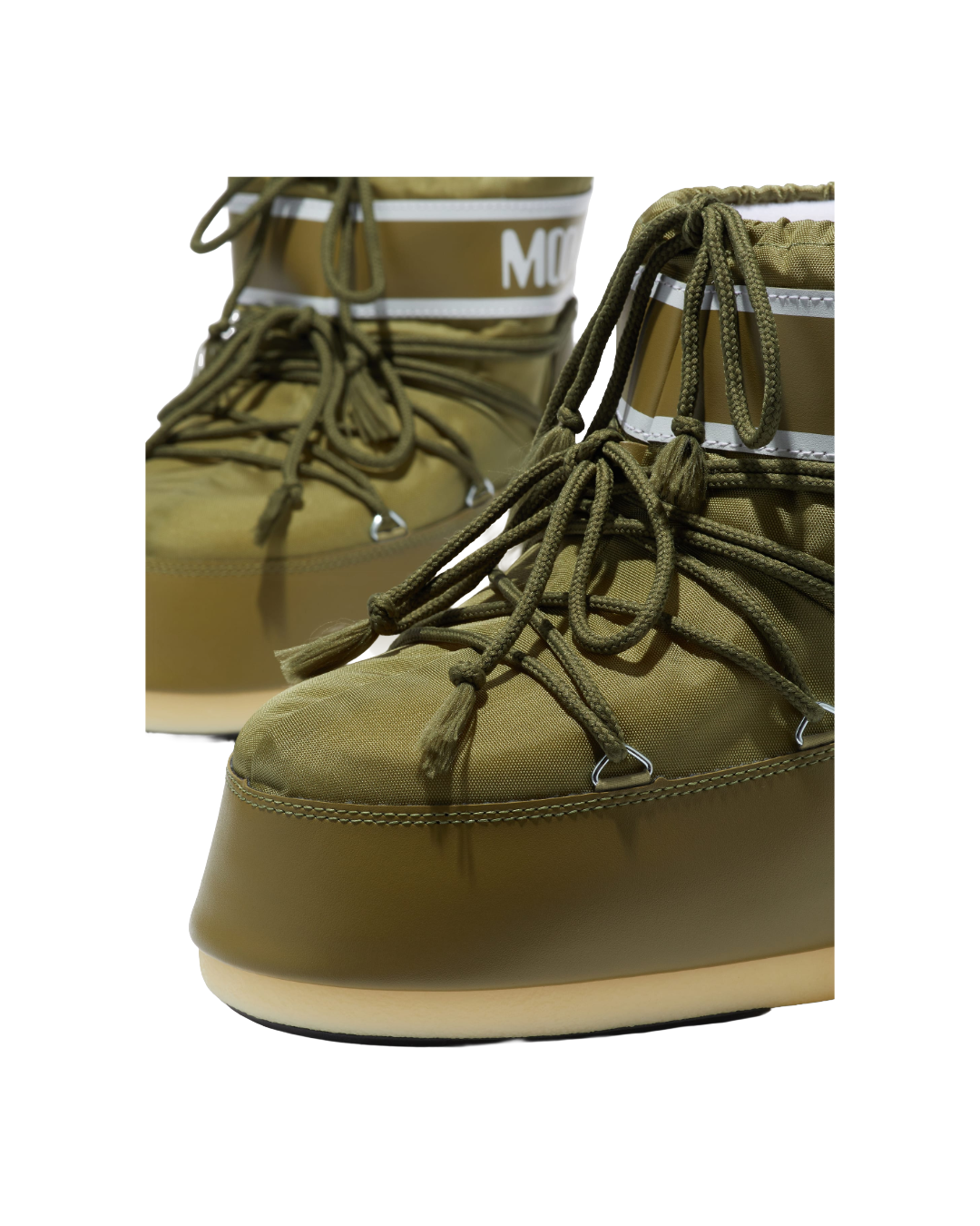 ICON LOW KHAKI NYLON BOOTS