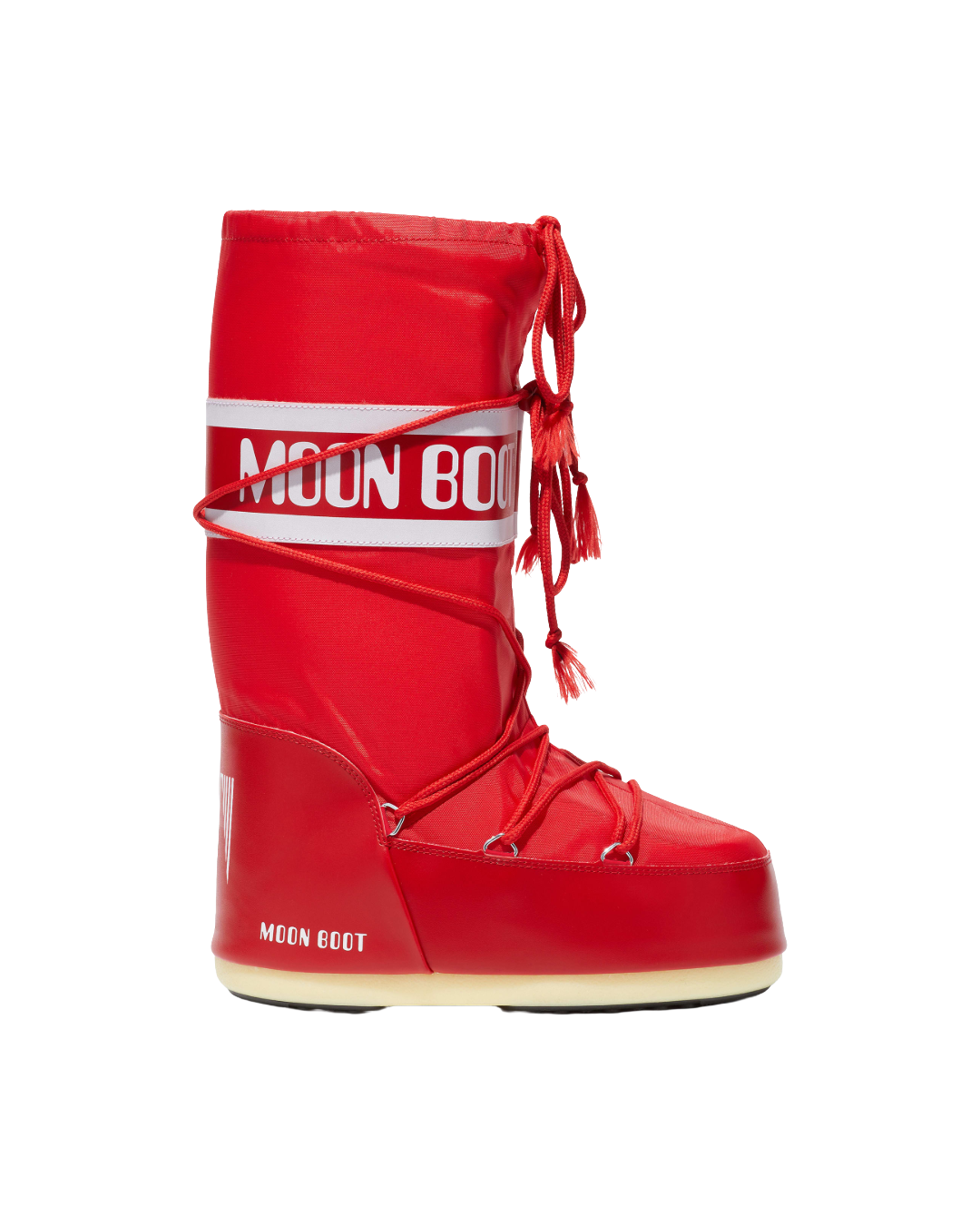 ICON RED NYLON BOOTS