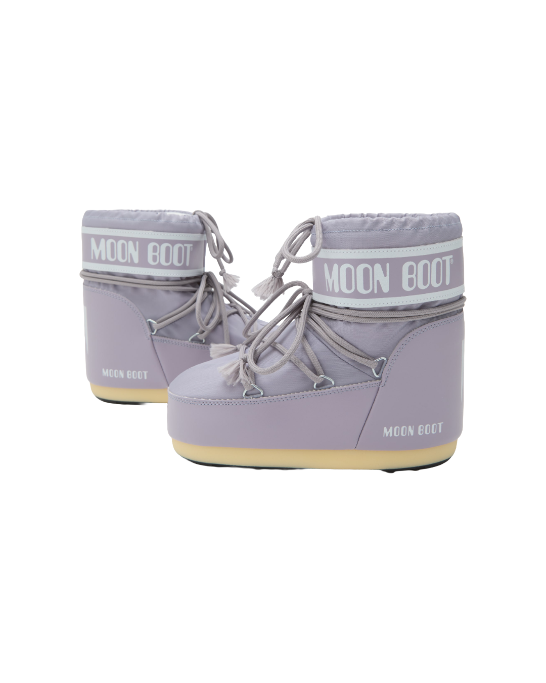 ICON LOW LILAC NYLON BOOTS