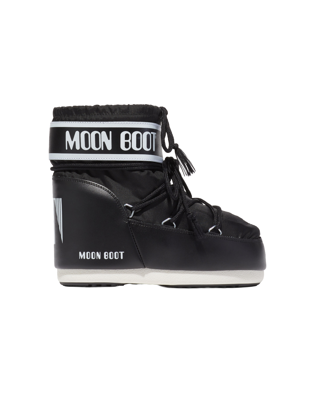 ICON LOW BLACK NYLON BOOTS