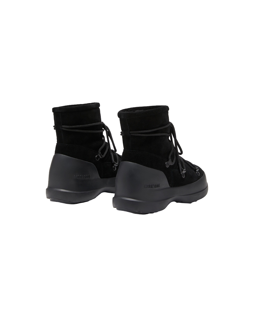 LUNA BLACK SUEDE BOOTS