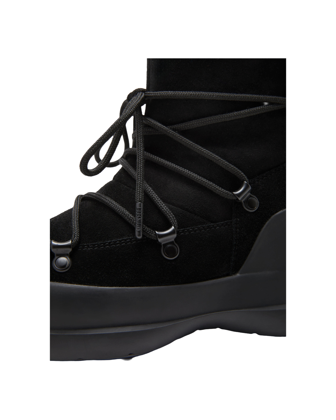 LUNA BLACK SUEDE BOOTS