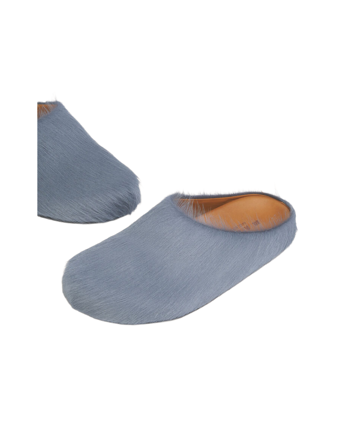 BLUE LOGO HAIR CALFSKIN FUSSBETT SABOT