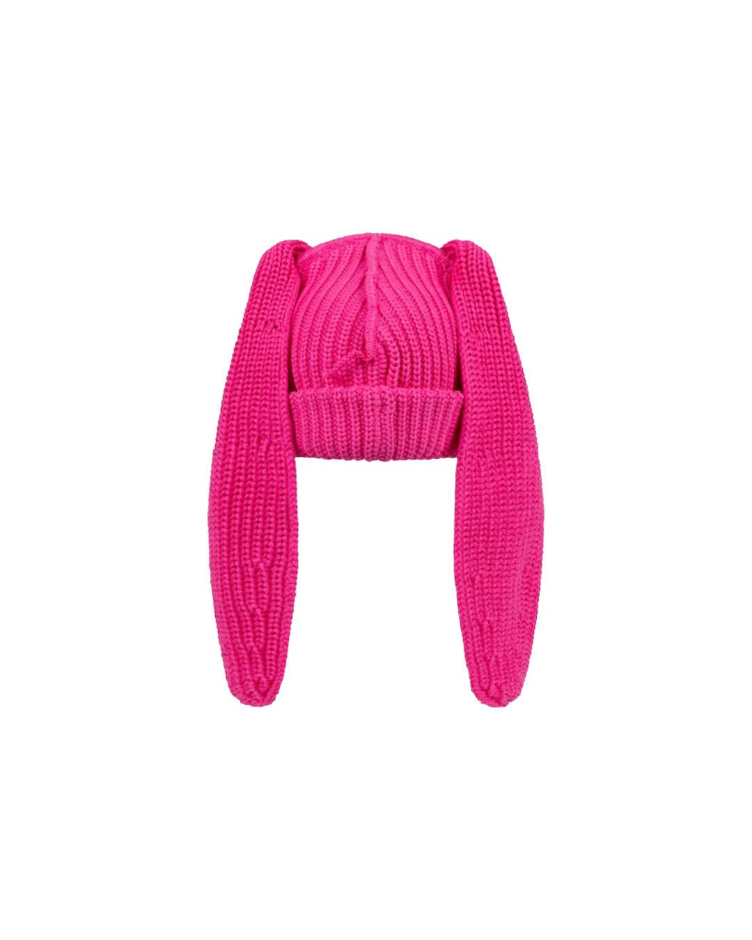 CHUNKY RABBIT BEANIE PINK