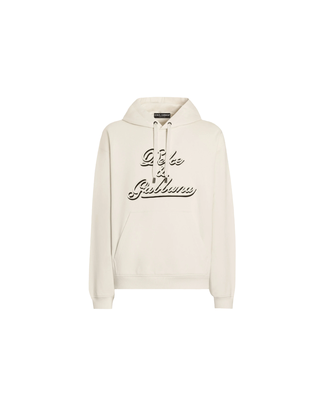 JERSEY HOODIE WITH EMBROIDERY