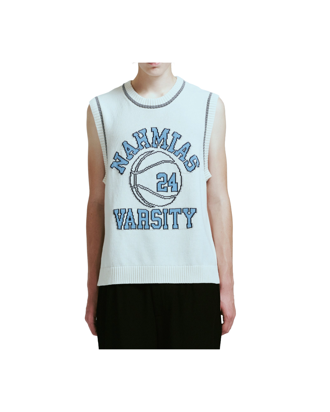 KNIT VARSITY BASKETBALL JERSEY
