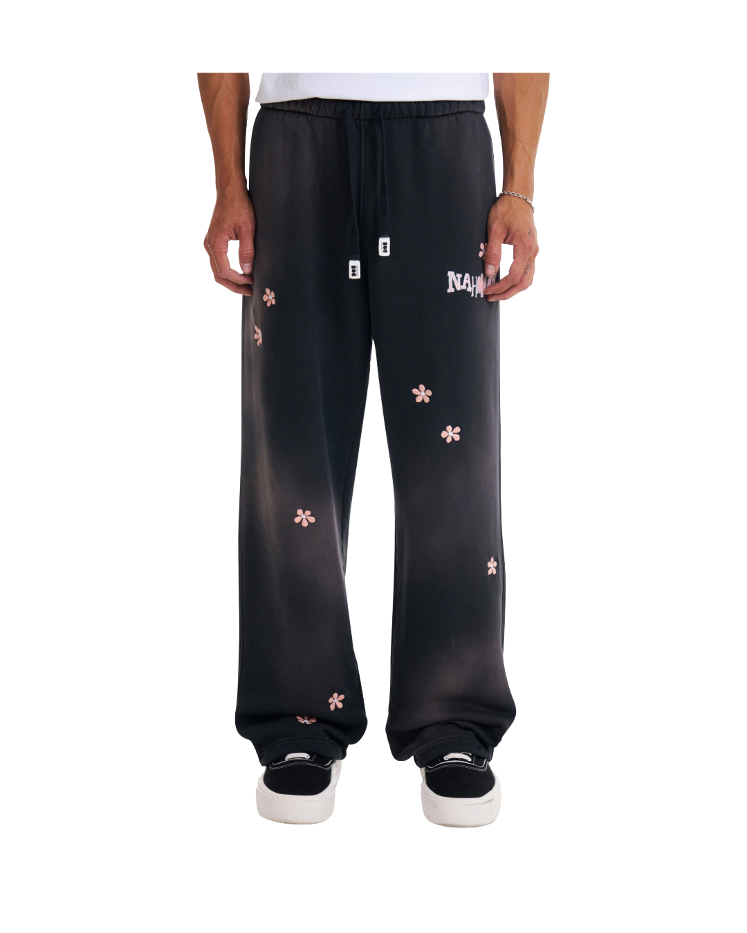 FLOWER GROMS WIDE SWEATPANTS