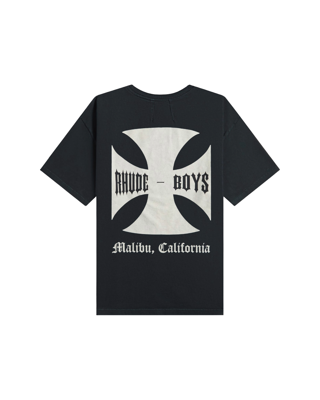 RHUDE BOYS TEE VINTAGE BLACK