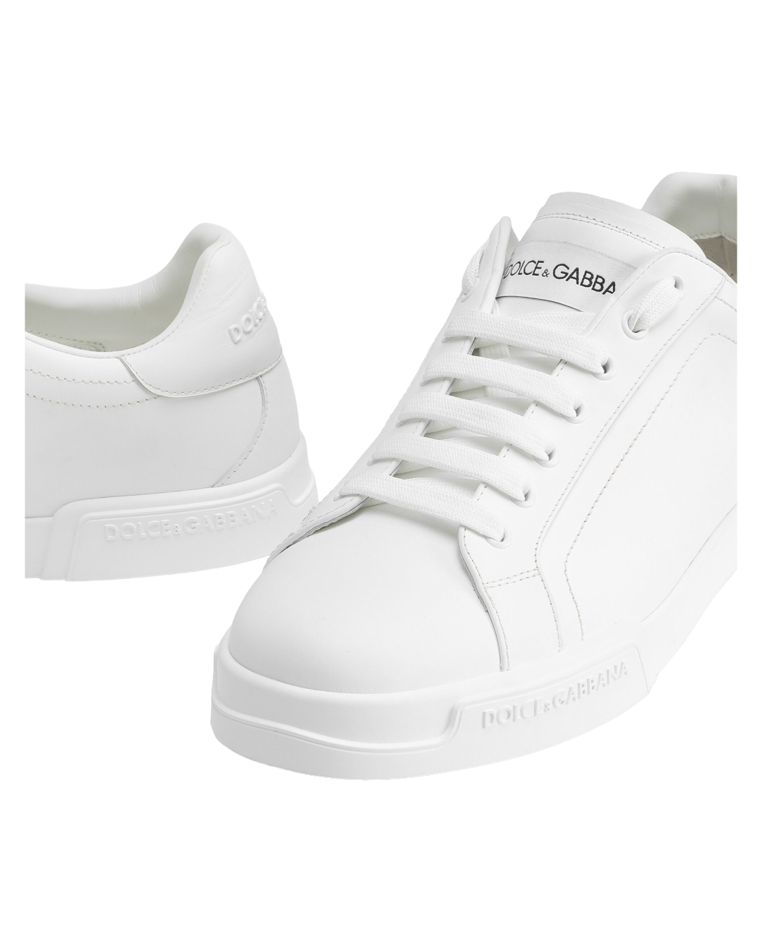 PORTOFINO LIGHT SNEAKER IN CALFSKIN WHITE