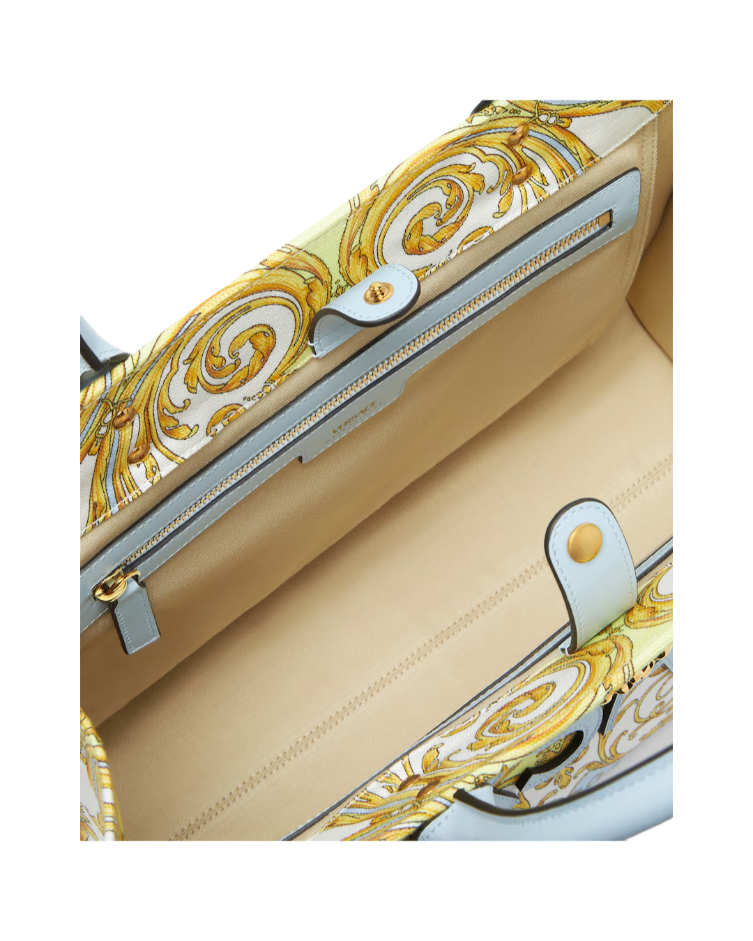 LA MEDUSA PRINTED LARGE CANVAS TOTE