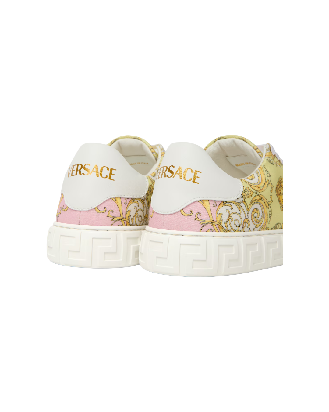 GRECA PRINTED CANVAS SNEAKERS