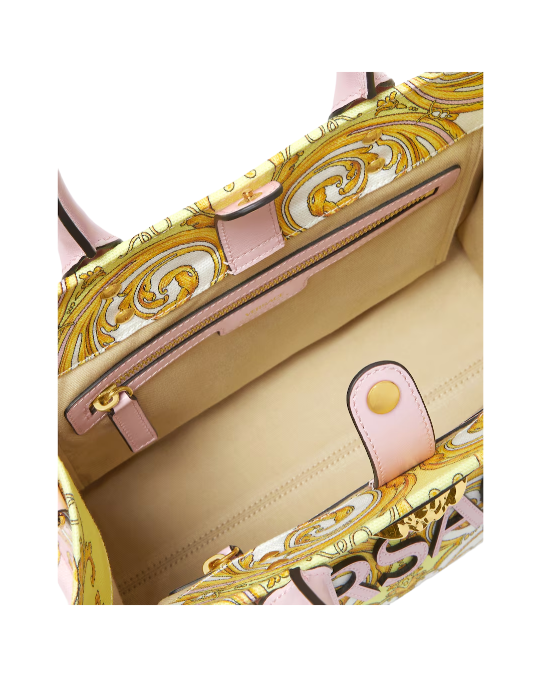 LA MEDUSA PRINTED SMALL CANVAS TOTE