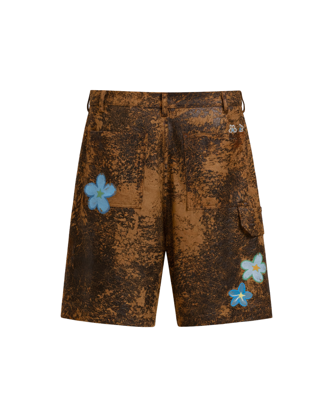 SUPER BLOOM LAMBSKIN CARPENTER SHORTS