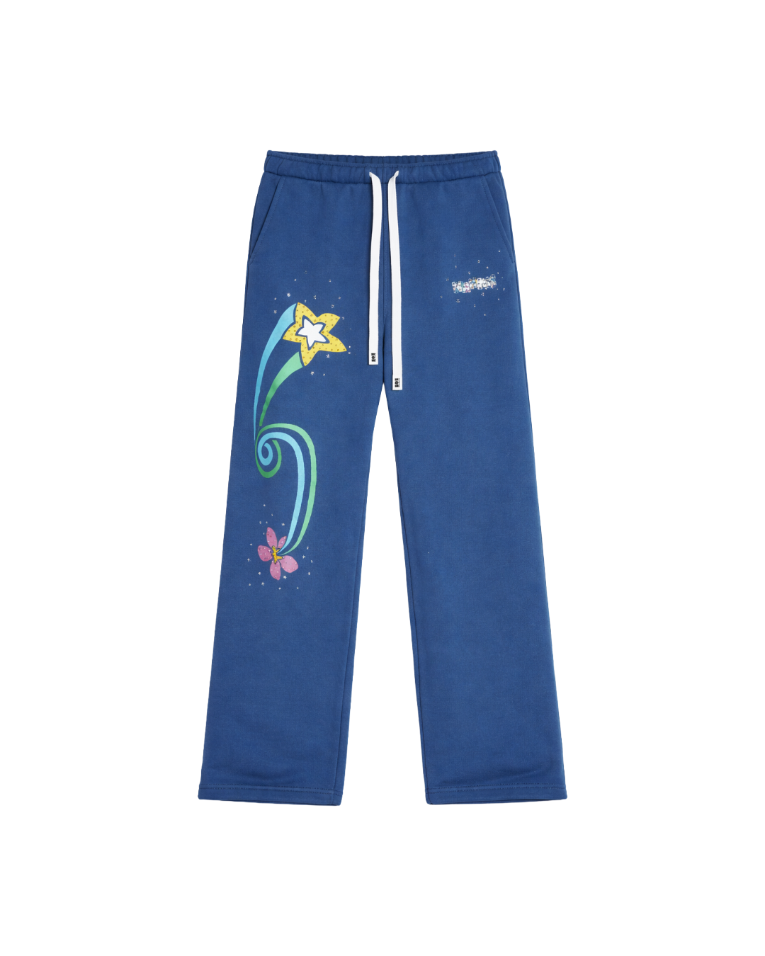 FLOWER TRIP CRYSTAL SWEATPANT