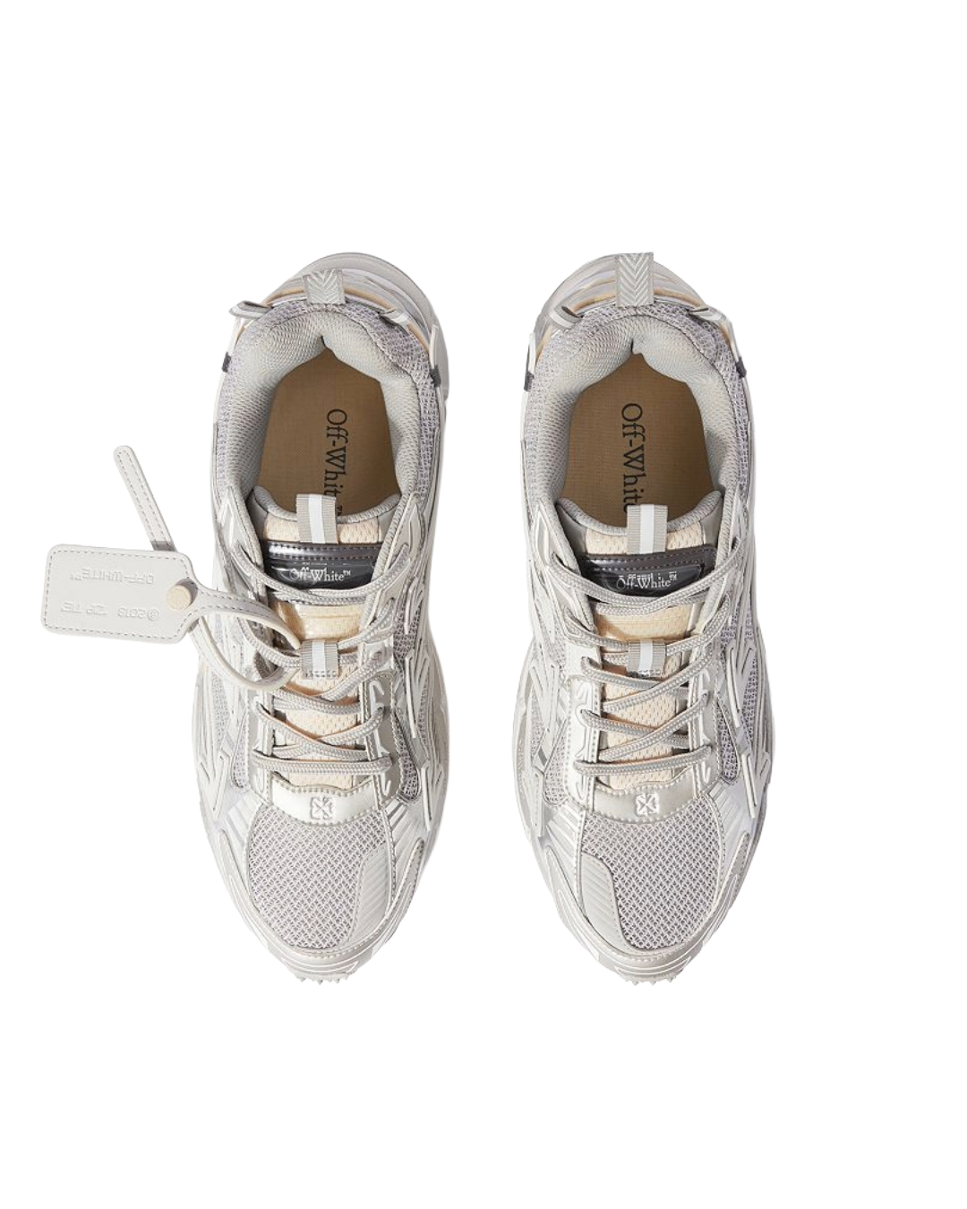 BE RIGHT BACK SNEAKERS SILVER