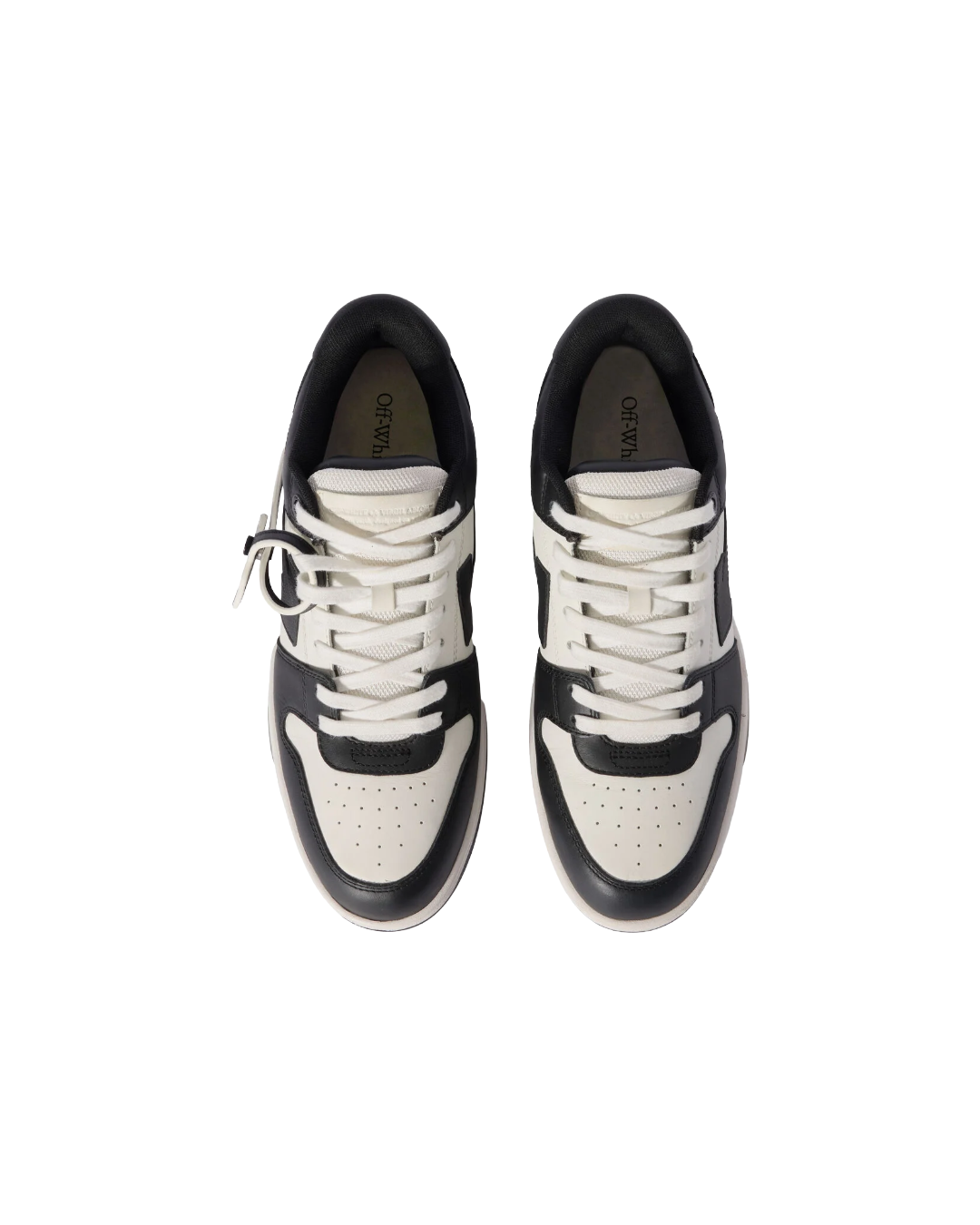 OUT OF OFFICE SNEAKERS WHITE/BLACK