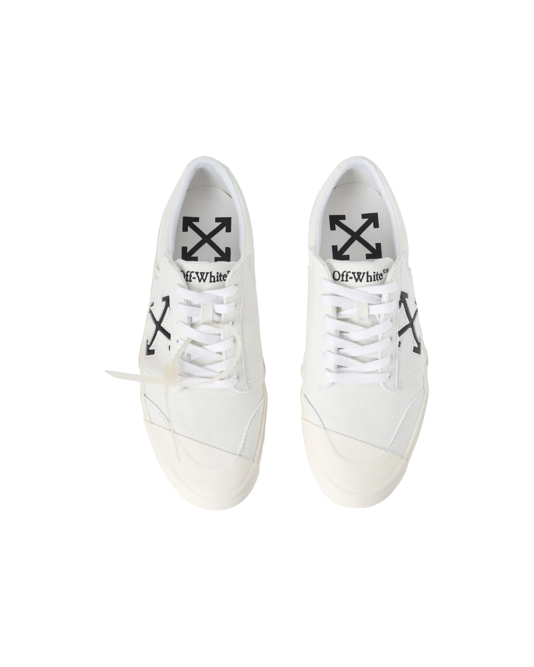 VULCANIZED UNDERCUT SNEAKER WHITE