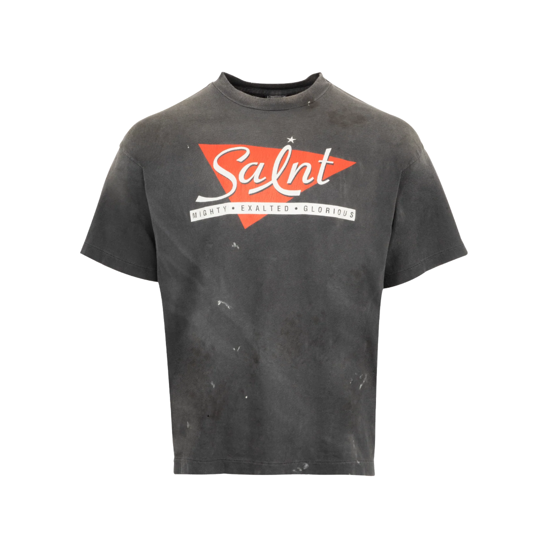 MIGHTY SAINT T-SHIRT GRAY