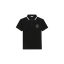 PIQUE POLO SHIRT DG HERALDIC PATCH