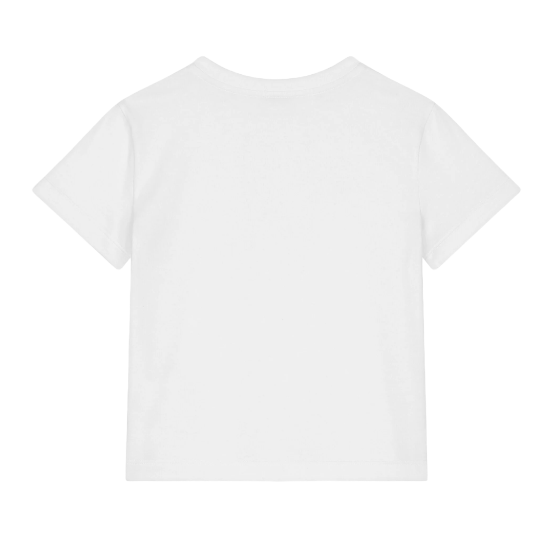 KIDS JERSEY T-SHIRT WITH TULIP PRINT MULTICOLOR