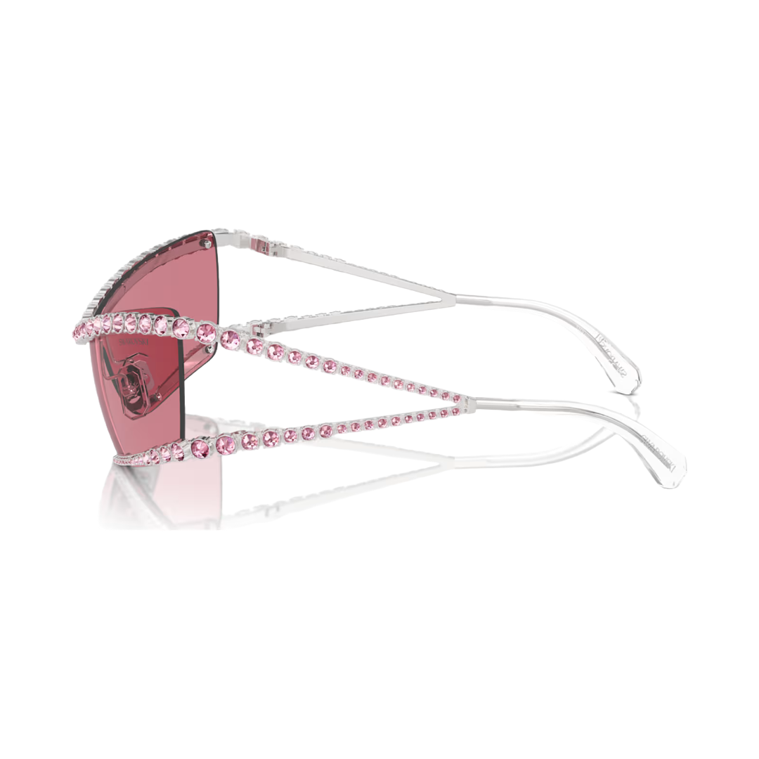 SWAROVSKI SUNGLASSES MASK PINK