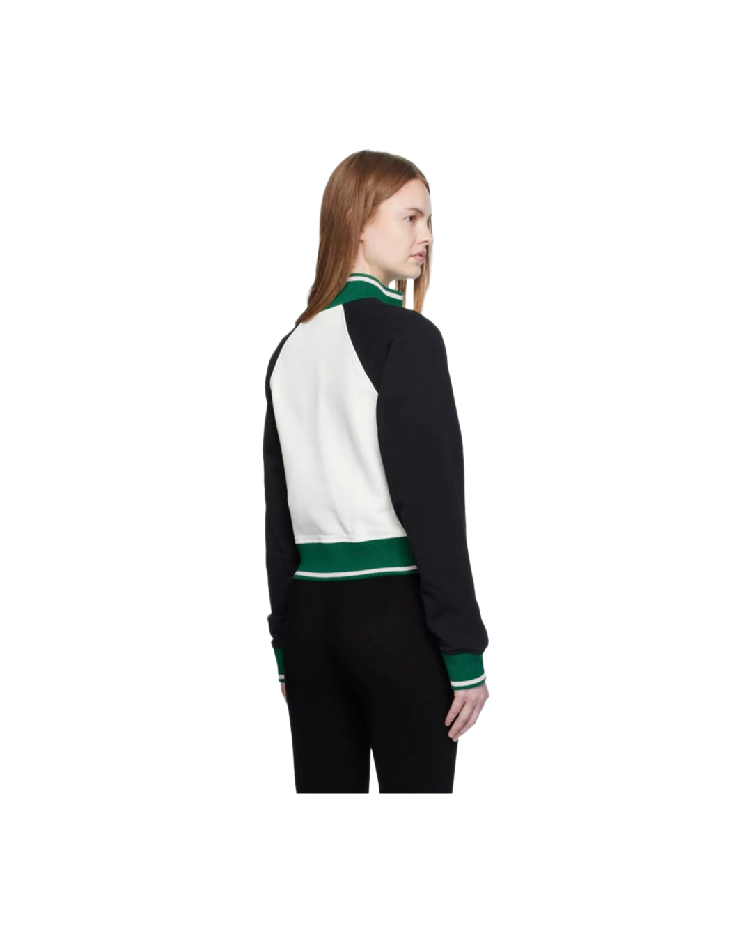 QUARTER ZIP COLORBLOCK SWEATSHIRT